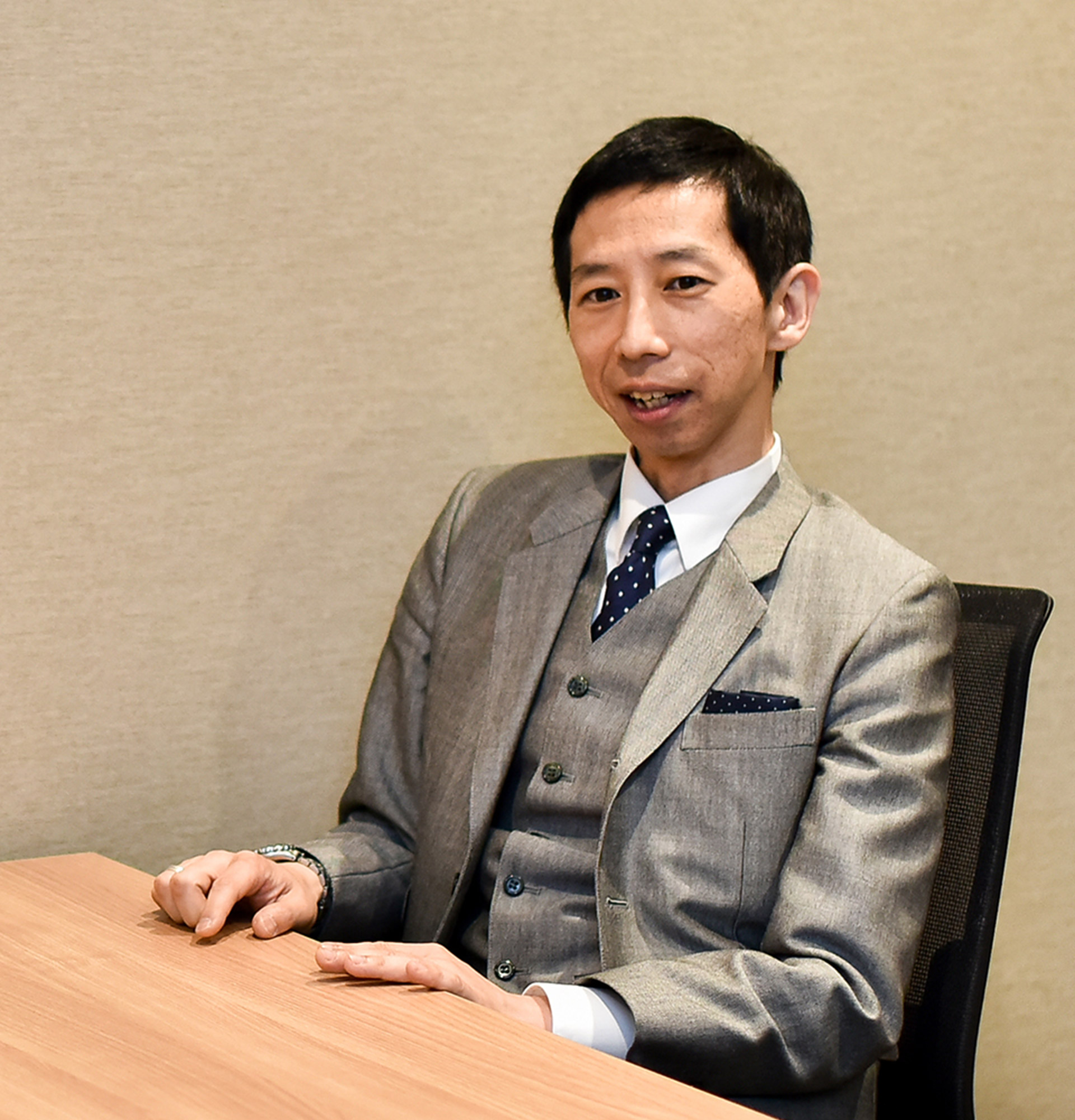 対談でコメントしている石井社長